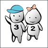 Two Character Type Babies 3,2